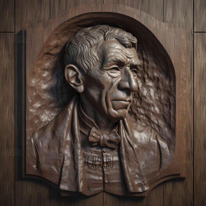 Joseph Haydn 2 stl model for CNC